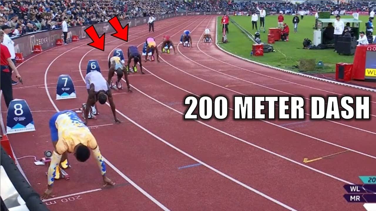 Gout Gout JUST RACED Letsile Tebogo! || Men's 200 Meters - Diamond League Oslo