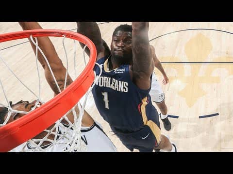 Zion Williamson Posterizes Nic Claxton 🤯