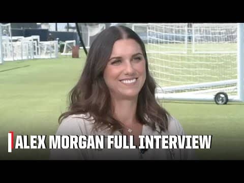 FULL INTERVIEW: Alex Morgan talks jersey retirement, her foundation & more | Futbol W