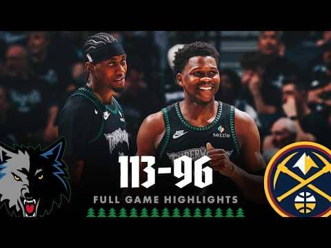 Minnesota Timberwolves Take Game 3 Vs The Denver Nuggets (113-96) | 4.23.26