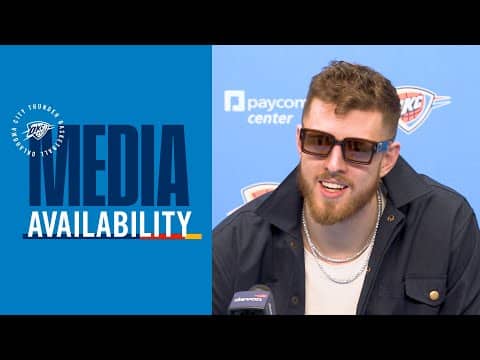 Isaiah Hartenstein on clutch execution leading to NBA Cup Game 3 Win over Minnesota.