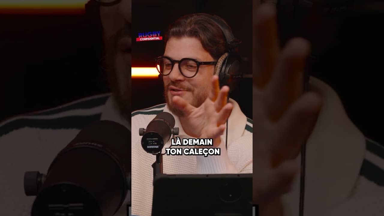 "5 ans que j'ai le même caleçon pour les matchs"