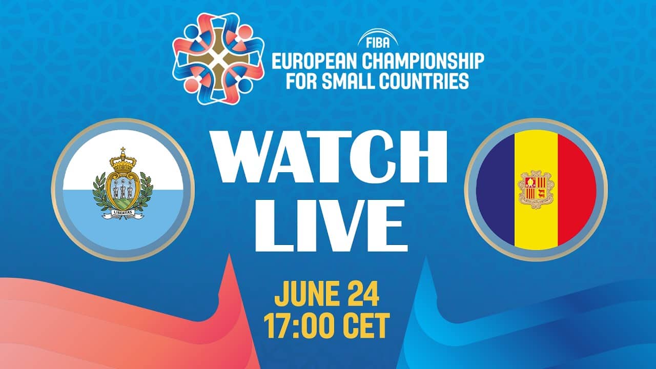 LIVE - San Marino v Andorra | FIBA European Championship for Small Countries 2026 | Group Phase