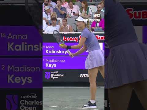Who's ready for more of this? 🤩 Enjoy the best points from Charleston 2025 📺#CharlestonOpen