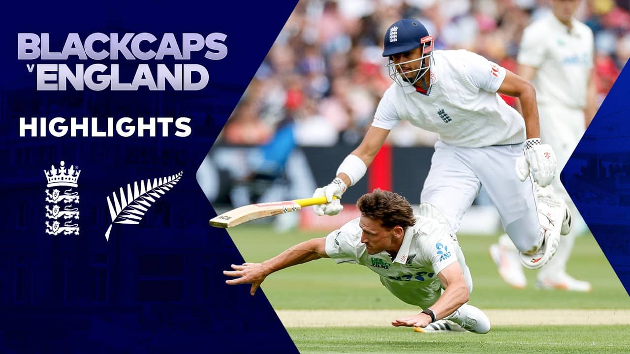 HIGHLIGHTS | BLACKCAPS vs England | 1st Test | Day 2 | Sky Sport NZ