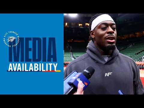 Shootaround Media + One on One with Lu Dort | February 24, 2026 | OKC Thunder
