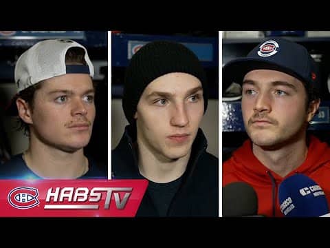 Canadiens address the media at practice | LIVE PRESS CONFERENCES