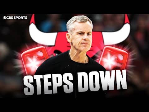 Billy Donovan steps down as Bulls head coach 🚨