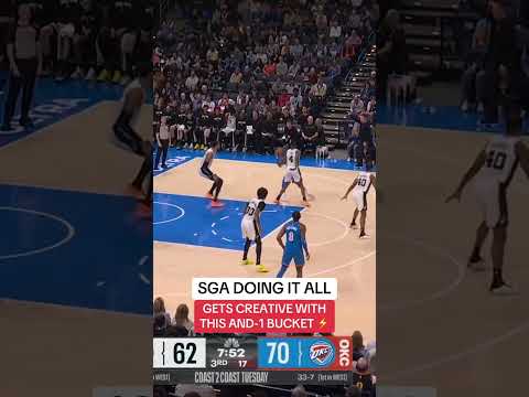 How in the world did SGA get this to fall⁉️