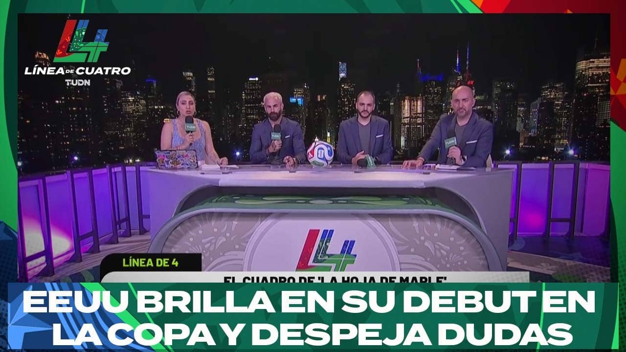 ¡DEBUT SOÑADO! EEUU golea a Paraguay y da golpe sobre la mesa en la Copa | Línea de Cuatro