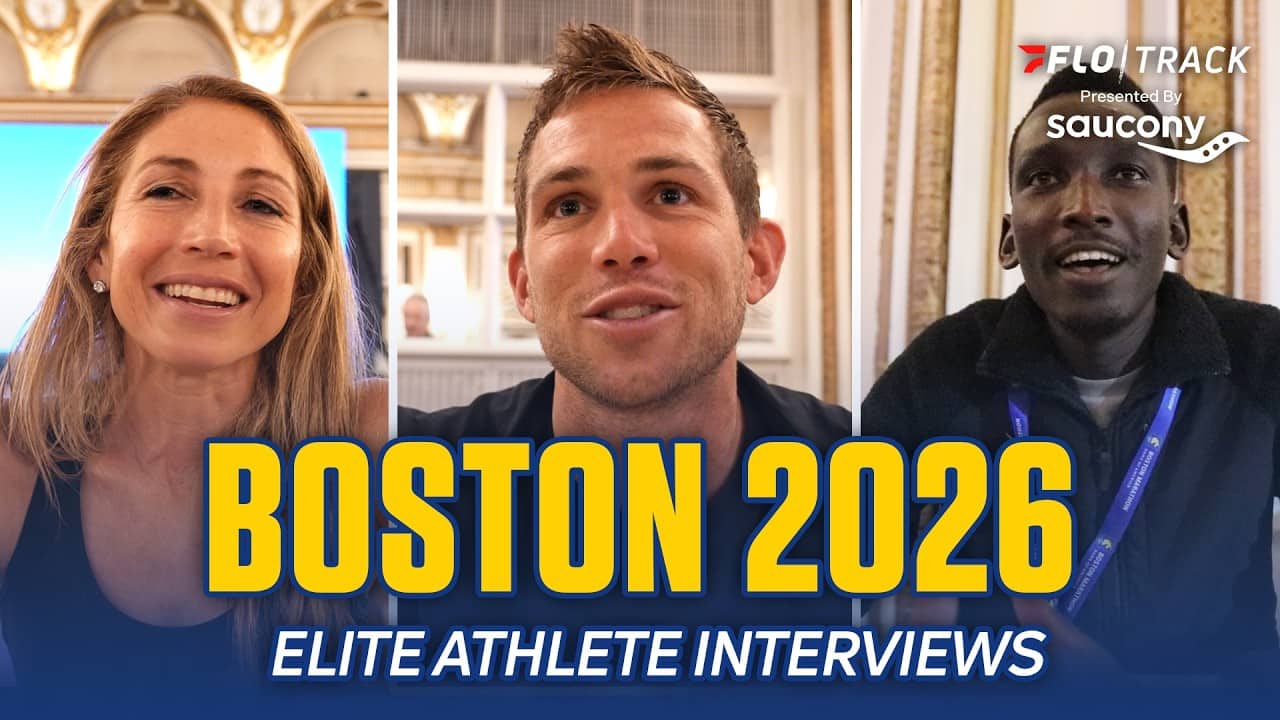Elite Athlete Interview's | Boston Marathon 2026