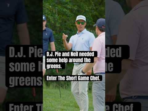 @NoLayingUp needed some help around the greens, we had just the guy... enter the @ShortGameChef 👌
