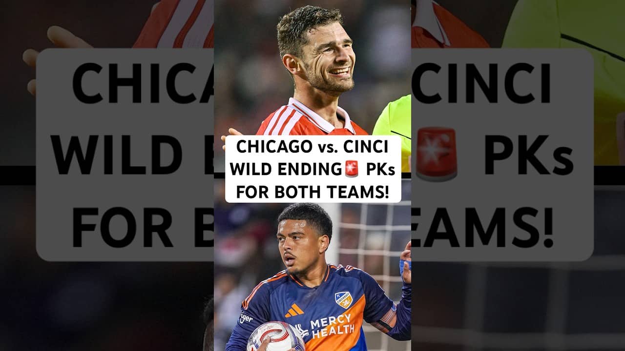 ALL GOALS from 5-GOAL THRILLER😱 in Chicago!