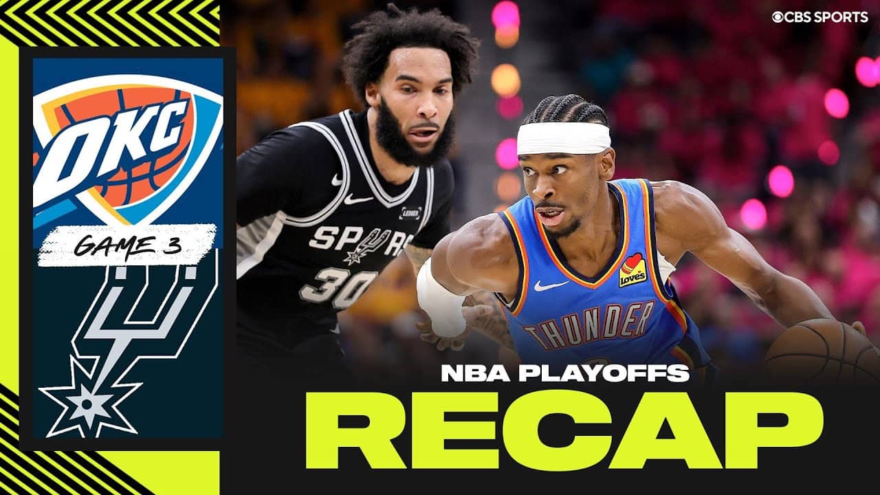 Thunder surge past Spurs, take 2-1 series lead in Western Conference Finals | 2026 NBA Playoffs