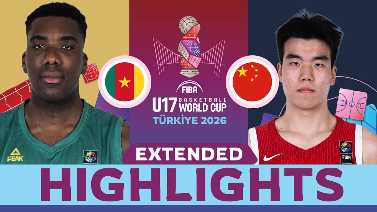 China 🇨🇳 open campaign with dominant win over Cameroon 🇨🇲 | HIGHLIGHTS | #FIBAU17 World Cup