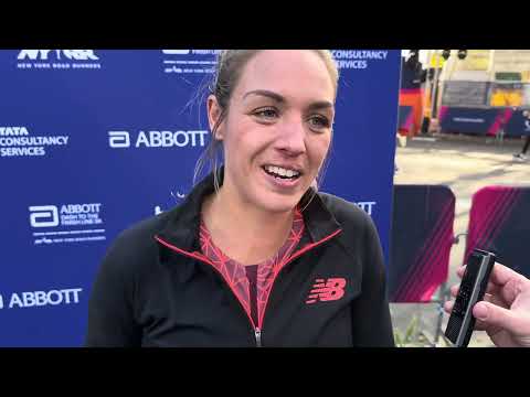 Elle St. Pierre happy to be back running strong after giving birth in May 2025