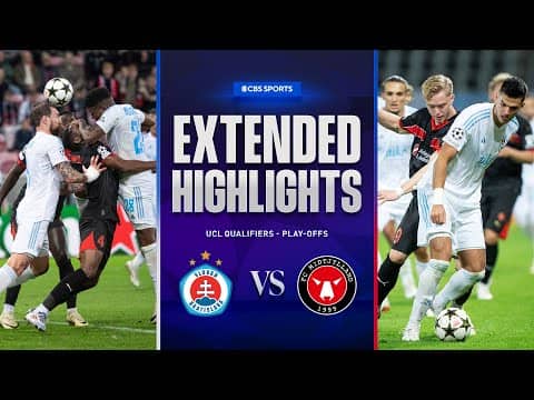 Slovan Bratislava vs Midtjylland: Extended Highlights | UCL Qualifiers Play-offs | CBS Sports Golazo