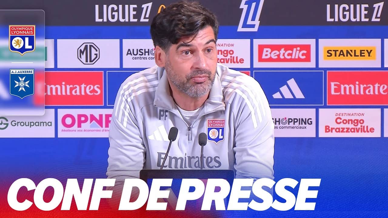 Paulo Fonseca avant OL-AJA : "La C1 c’est un objectif auquel nous devons penser à chaque instant"