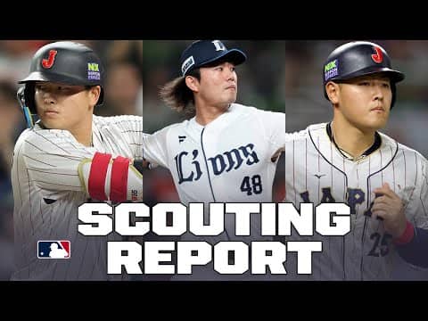Latest on 3 Japanese ⭐'s heading to MLB (Munetaka Murakami, Tatsuya Imai and Kazuma Okamoto!)