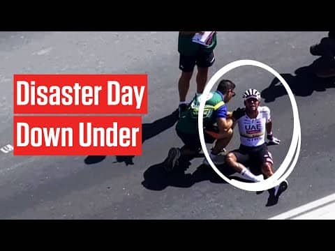 Everything Went Wrong At The Tour Down Under 2026