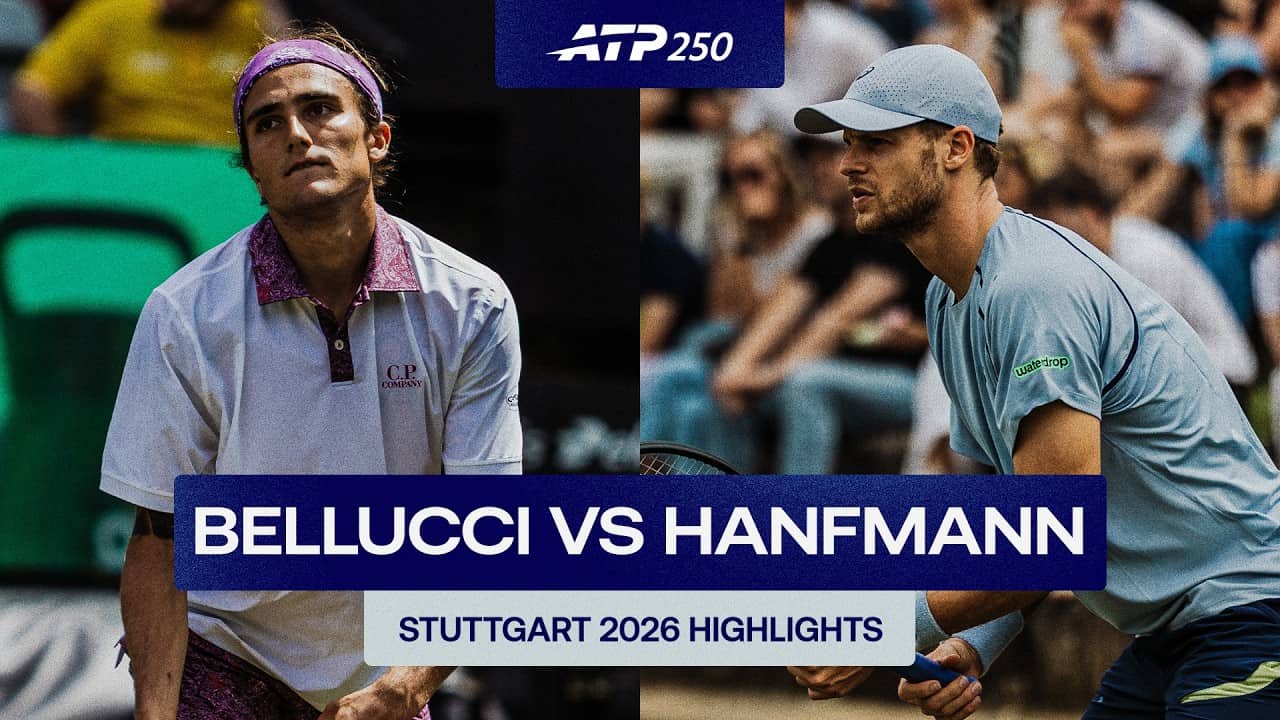 Mattia Bellucci vs. Yannick Hanfmann Highlights | Stuttgart 2026 Round 2