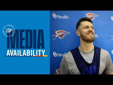 Shootaround Media + One on One with Isaiah Hartenstein | October 30, 2025 | OKC Thunder