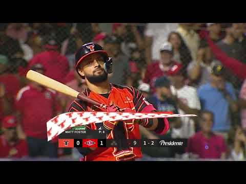 Leones del Escogido wins the LIDOM championship AGAIN! (Final 3 outs)