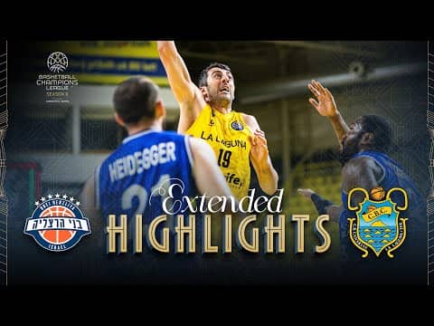 Bnei Penlink Herzliya v La Laguna Tenerife | Full Game Highlights | #BasketballCL 2025-26