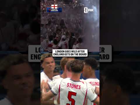 Fans in London were loving Harry Kane's goal 🏴󠁧󠁢󠁥󠁮󠁧󠁿