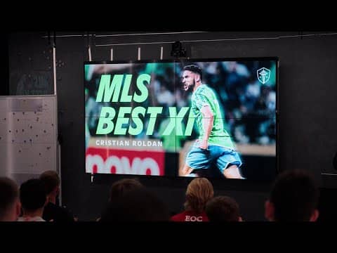 Brian Schmetzer surprises Cristian Roldan with MLS Best XI news