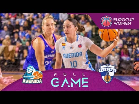 LIVE - Perfumerias Avenida v Neptunas-Amberton | EuroCup Women 2025-26 | Regular Season