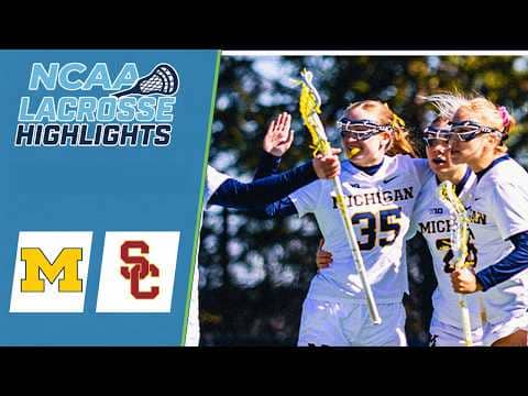 Michigan vs USC | NCAA Women’s College Lacrosse Highlights | March 15, 2026