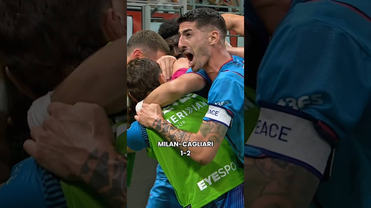 Storia di una rimonta rossoblù ❤️💙 #MilanCagliari #seriea #calcioitaliano
