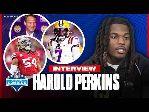LSU LB Harold Perkins says he models his game after Fred Warner, tradition of wearing #7 for LSU