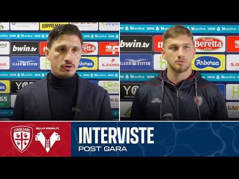 Post Gara | Pisacane e Kiliçsoy dopo Cagliari-Verona | Serie A Enilive