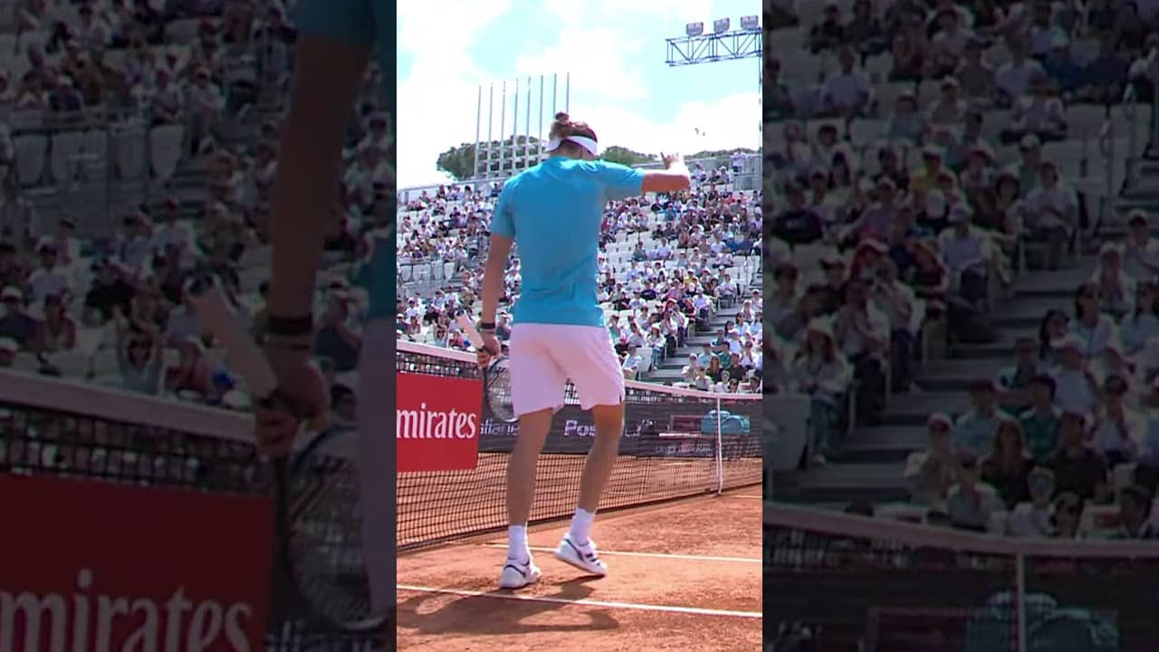 Zverev Goes AROUND The Net 🤯