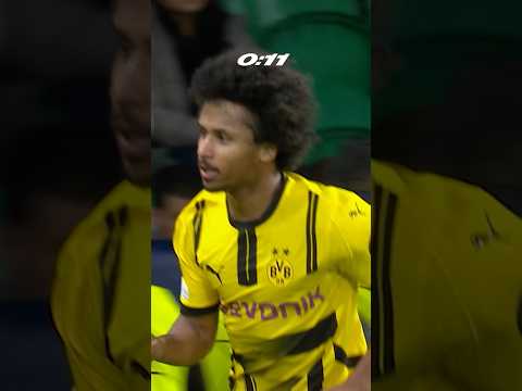 Adeyemi scoring goals like playing Mario Kart 🏎️💨