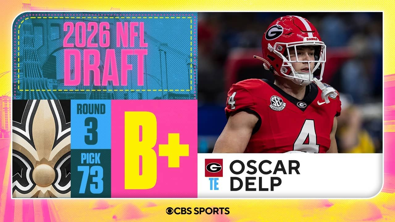 Saints select Oscar Delp in Third Round | 2026 NFL Draft Grades & Reaction