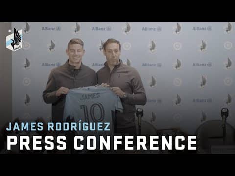 Press Conference: James Rodríguez Joins MNUFC