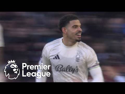 Morgan Gibbs-White gives Nottingham Forest life against Aston Villa | Premier League | NBC Sports