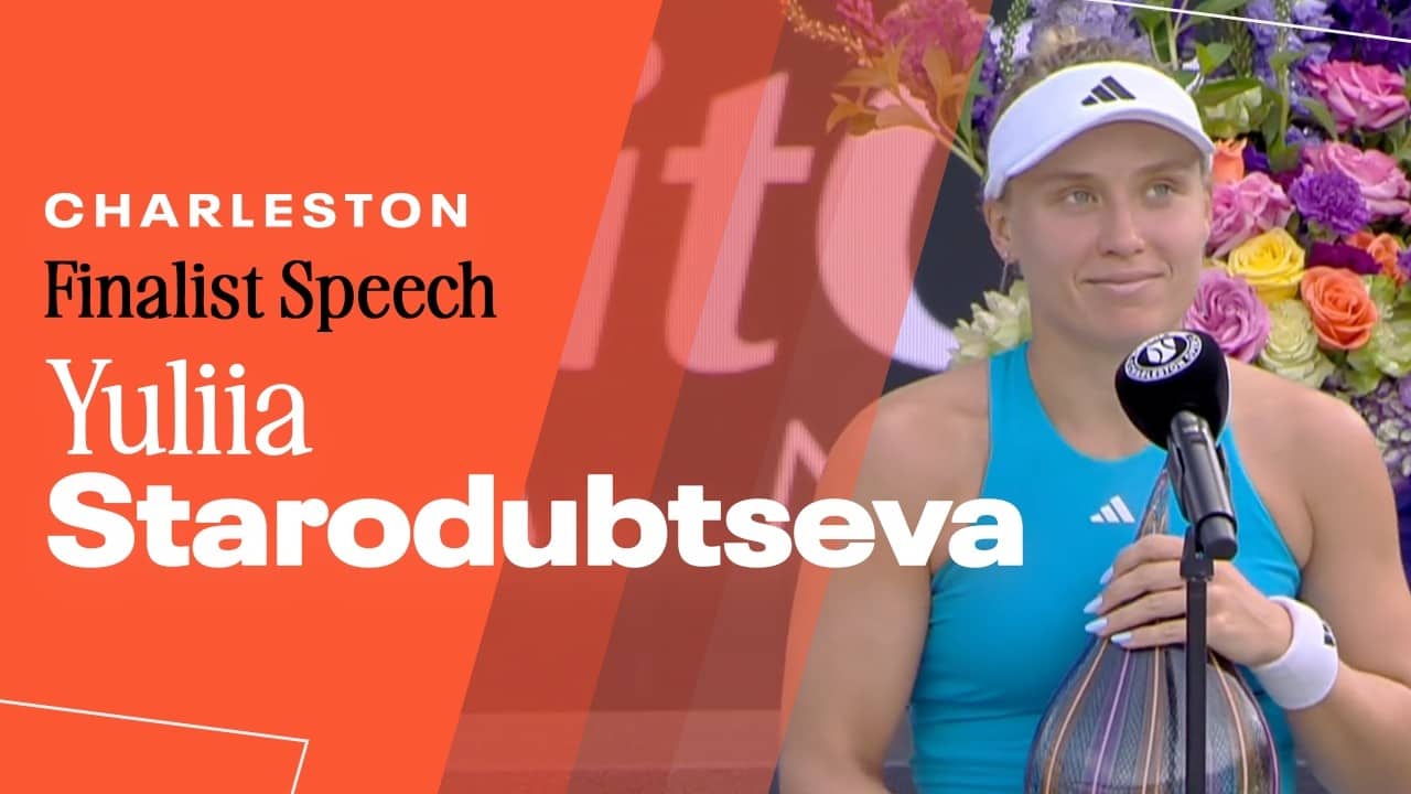 Yuliia Starodubtseva finalist speech | Charleston 2026