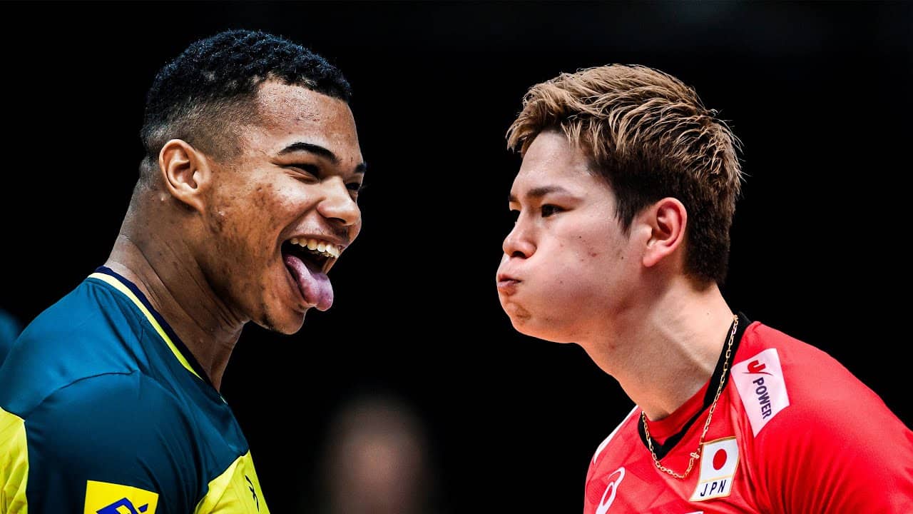 Yuji Nishida vs Darlan Souza | Crazy Volleyball Battle !!!
