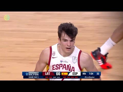 Spain's Young Star Hugo Gonzalez is a PROBLEM | FIBA Basketball