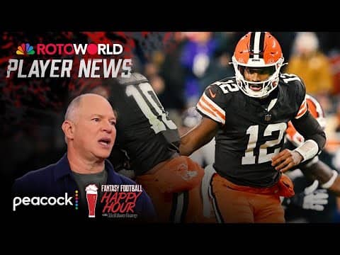 How Shedeur Sanders starting for Browns impacts Judkins | Fantasy Football Happy Hour | NFL on NBC