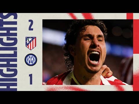Atlético de Madrid 2-1 Inter | ⚽ Julián Alvarez & Giménez | HIGHLIGHTS, UEFA Champions League - MD5