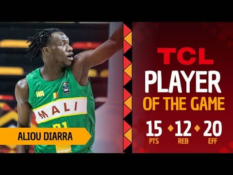 Aliou Diarra (15 PTS) | TCL Player Of The Game | GUI 🇬🇳 vs MLI 🇲🇱 | #AfroBasket 2025