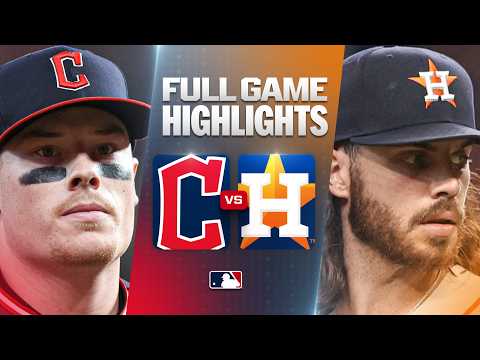 GUARDIANS vs. ASTROS Full Game Highlights (6/20/26) | MLB Highlights