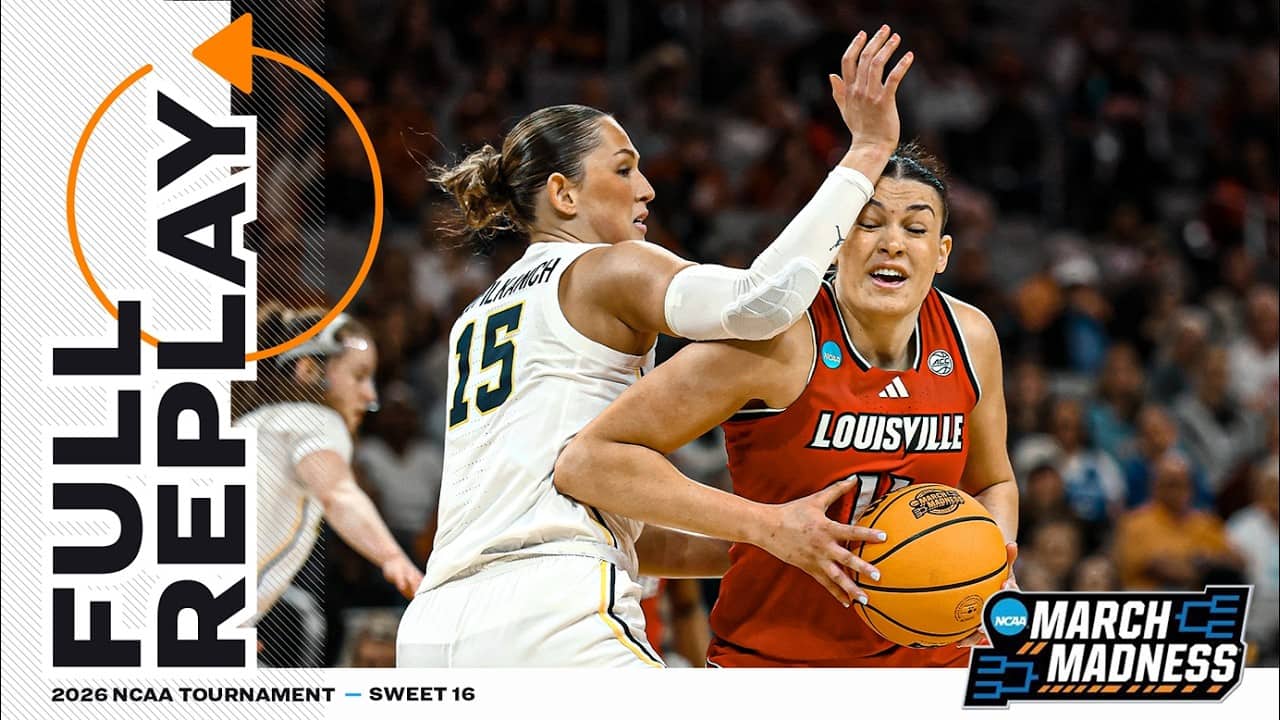 Michigan vs. Louisville: 2026 NCAA women's Sweet 16 | FULL REPLAY