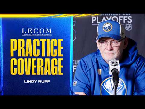 "The Fans Have Been Electric" | Lindy Ruff Ahead Of Game 1 In Buffalo | Buffalo Sabres