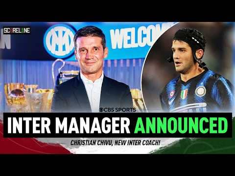 Inter’s NEW MANAGER - former player & UCL winner Christian Chivu | Next Season Lookahead | Scoreline